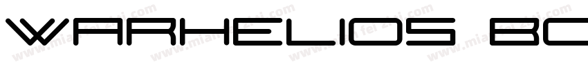 Warhelios Bold字体转换